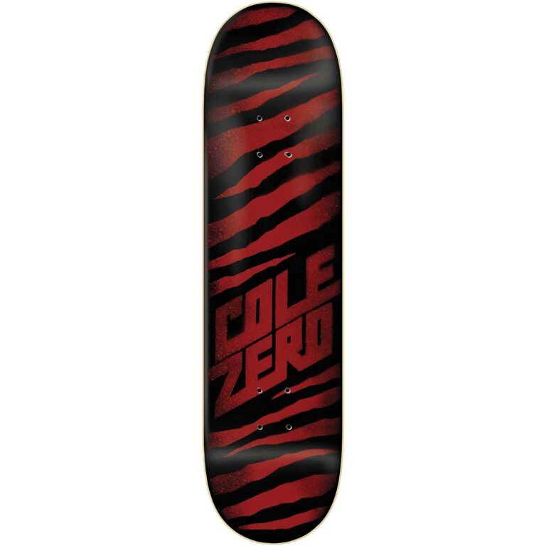 tabla patineta skate zero chris cole ripper oxblood