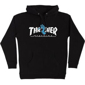 Sudadera Santa Cruz x Thrasher Magazine Screaming Logo negro