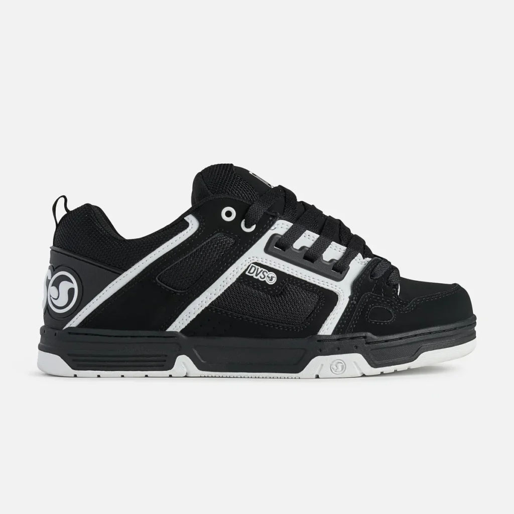 Tenis DVS Comanche Negro Blanco