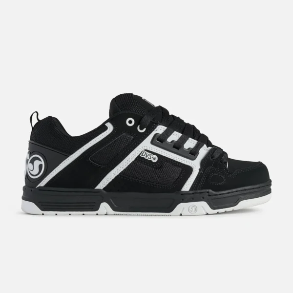Tenis DVS Comanche Negro Blanco